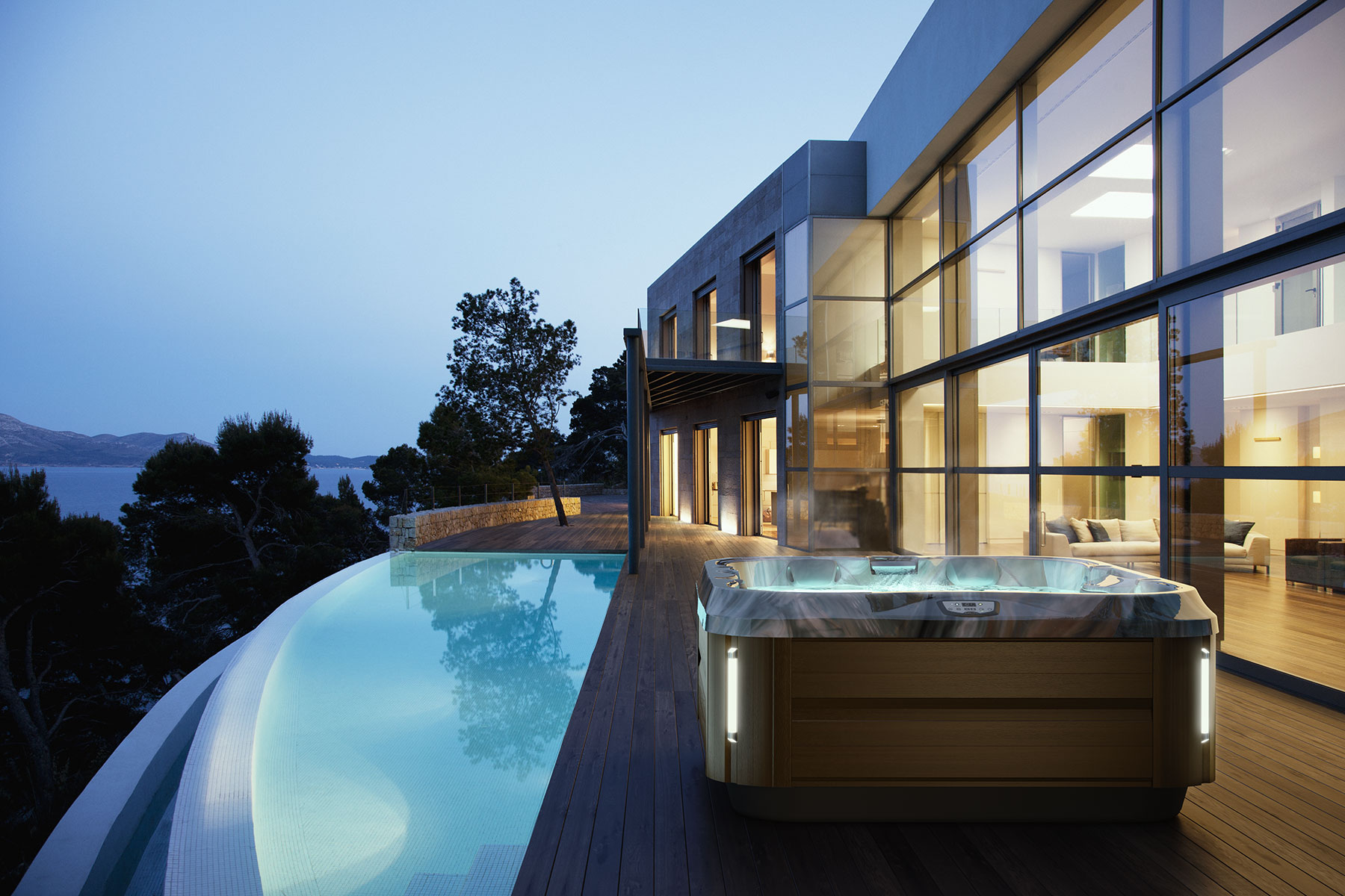 Jacuzzi J325 Lifestyle Image