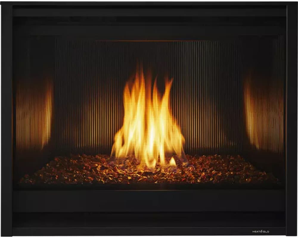 8000 Modern Gas Fireplace