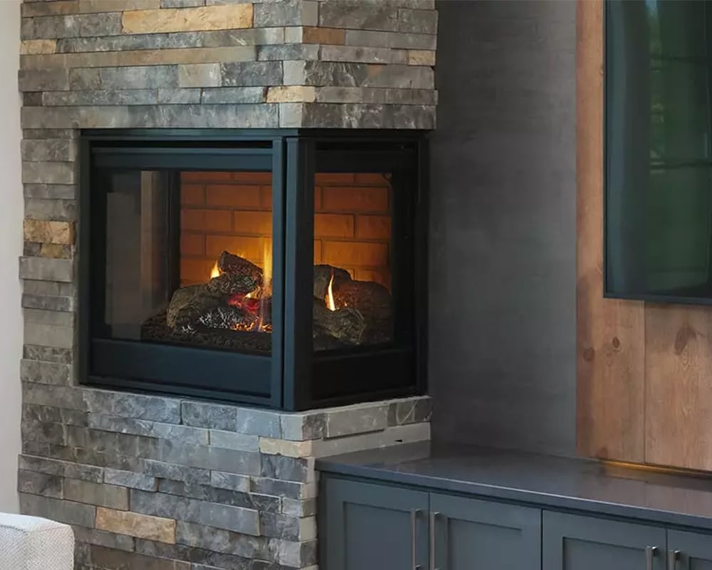 Corner Series Gas Fireplaces