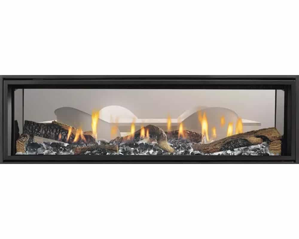Mezzo See-Through Gas Fireplace