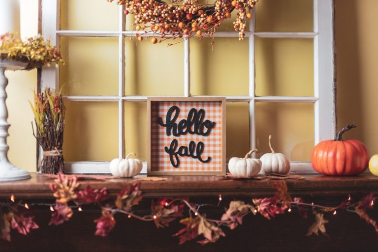 Fall Décor Ideas for Your Kitchen, Fireplace and Home