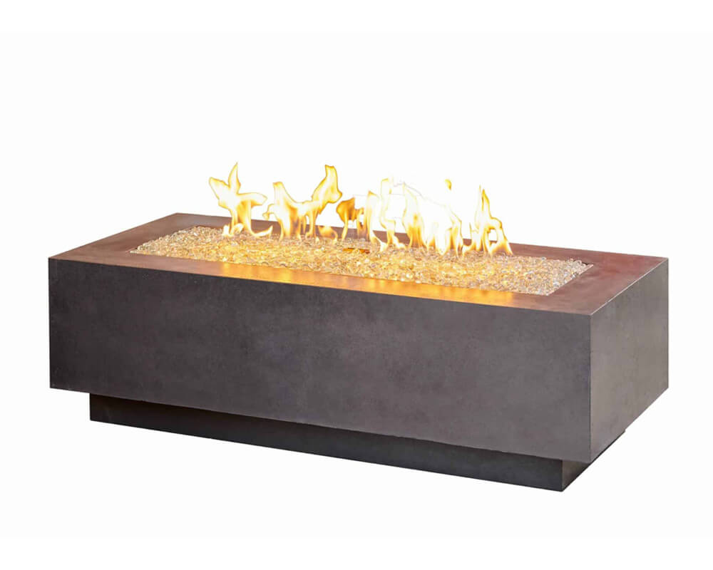 Midnight Mist Cove 54″ Linear Gas Fire Pit Table
