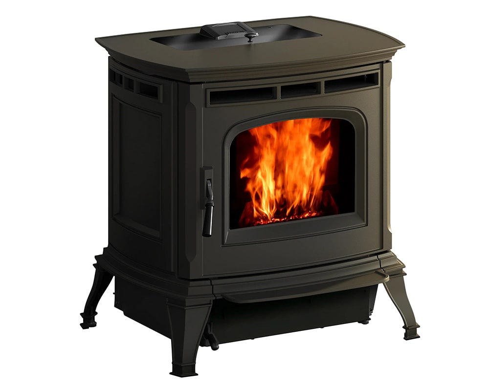 Absolute63 Matte Black Pellet Stove