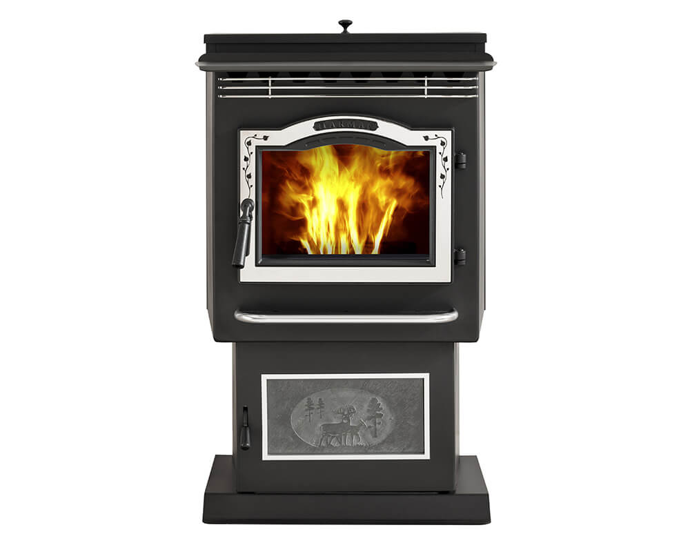 P61 Black Pellet Stove