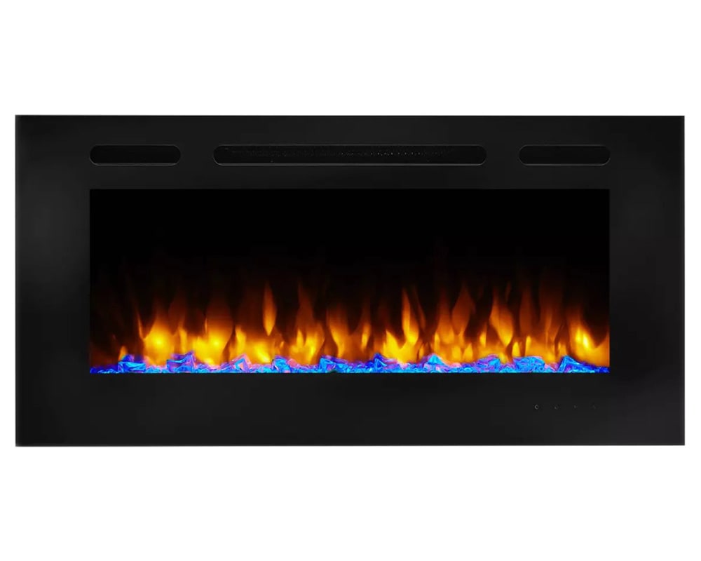 Allusion Electric Wall Mount Fireplace