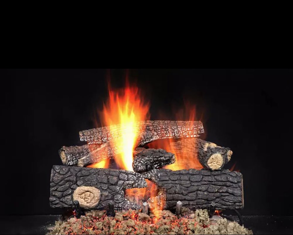 Outdoor Fireside Realwood Gas Log Set