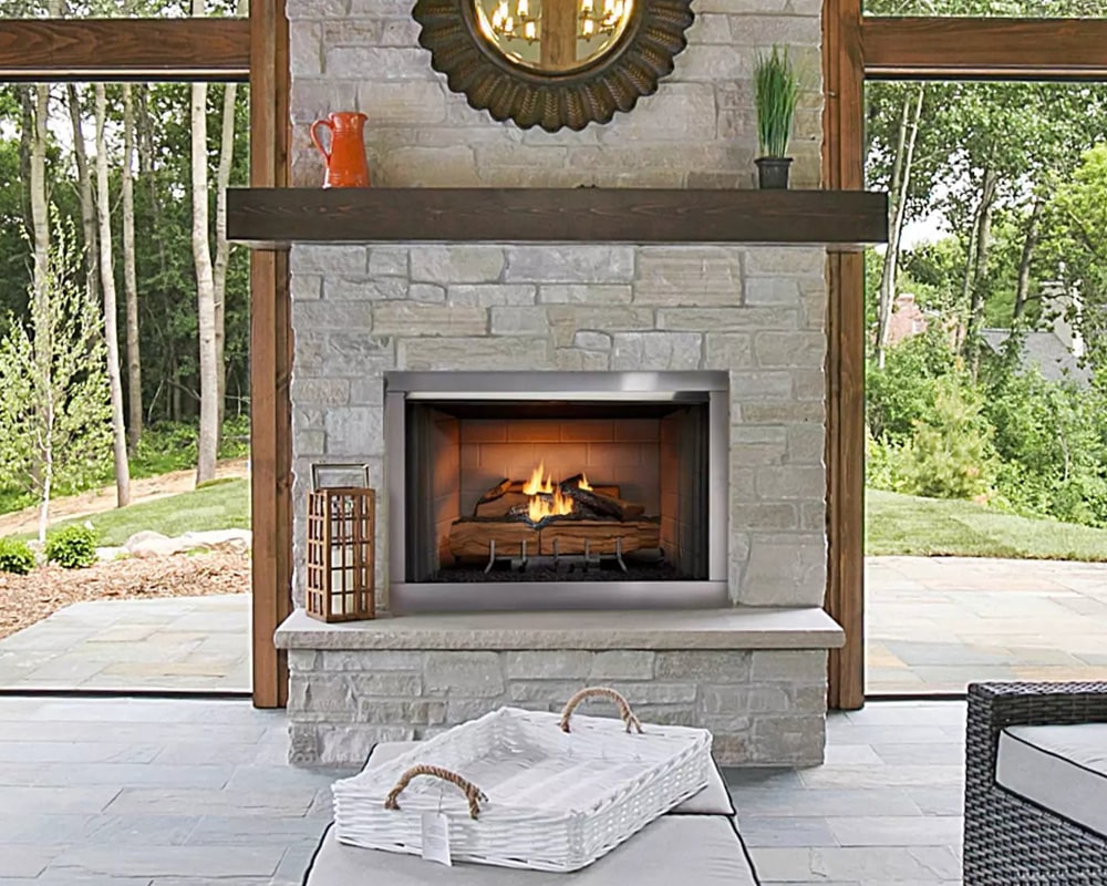 Vesper Outdoor Gas Fireplace